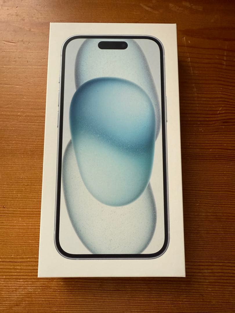新品未開封 Apple iPhone 15 128GB ブルー