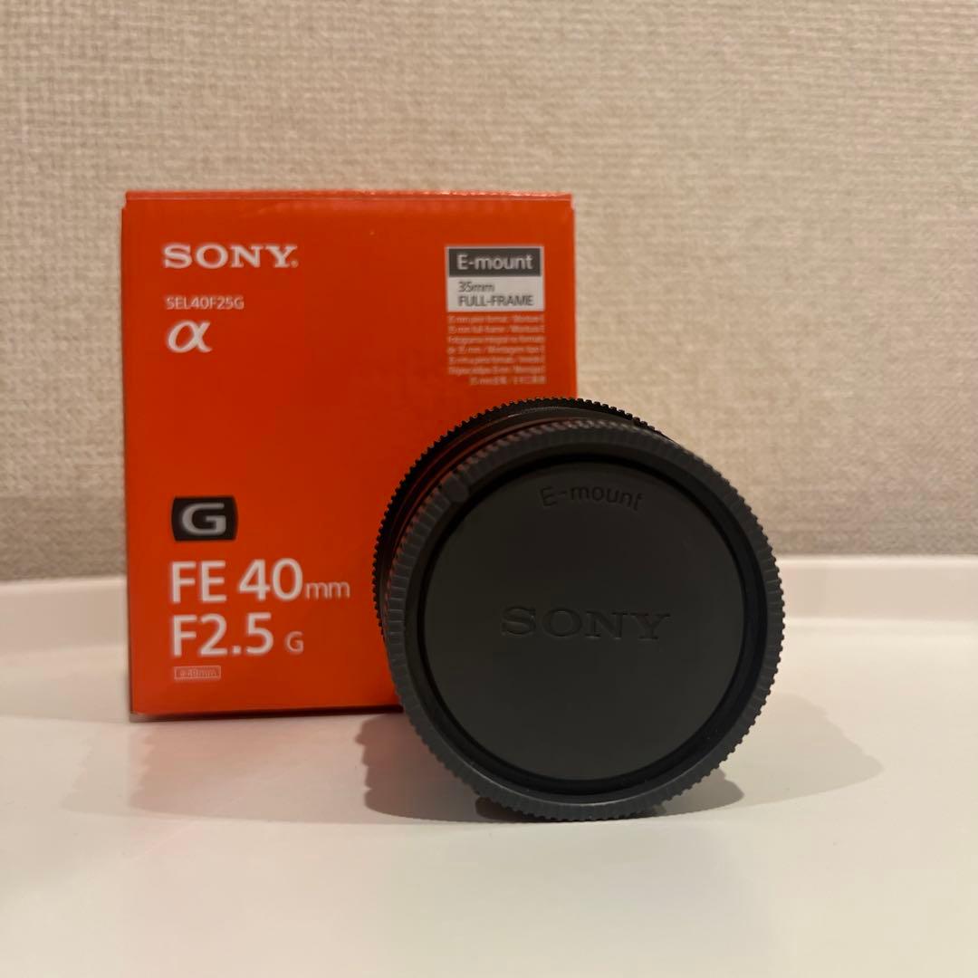Sony FE 40mm F2.5 G レンズ 本体