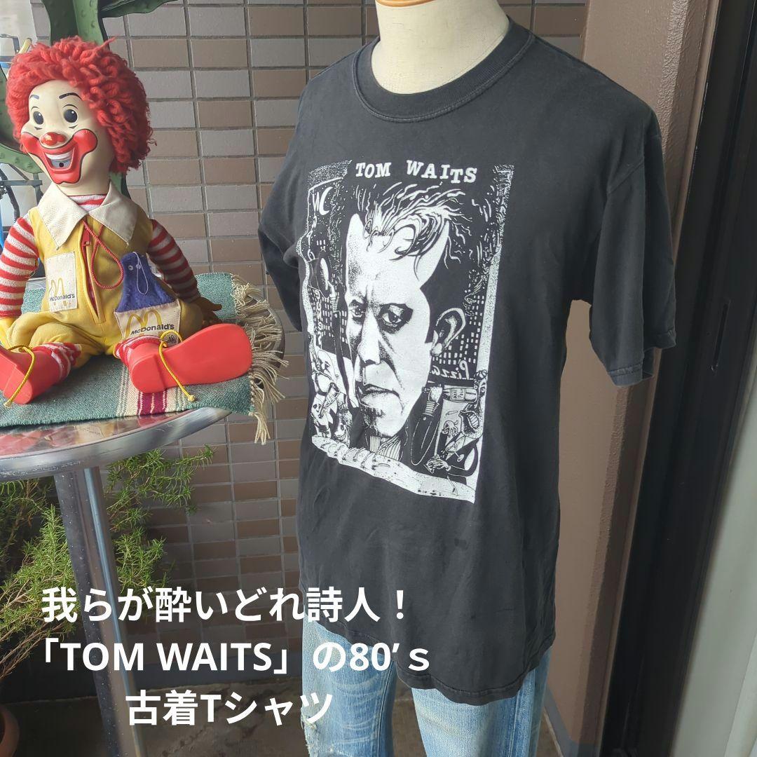 レア！1980’s～古着 トムウェイツ TOM WAITS Tシャツ