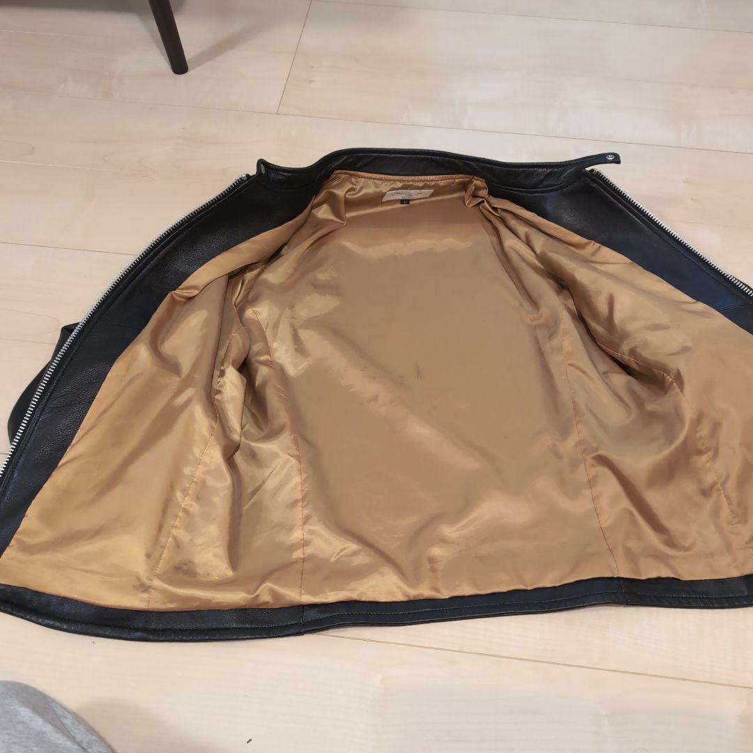 レトログレード Tokyo ラムレザー シングルライダースジャケット