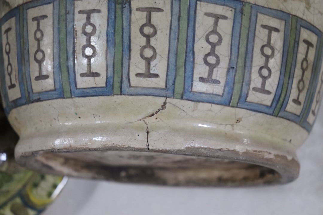 京焼の名工　仁清　大瓶　木箱付　送料込み250526