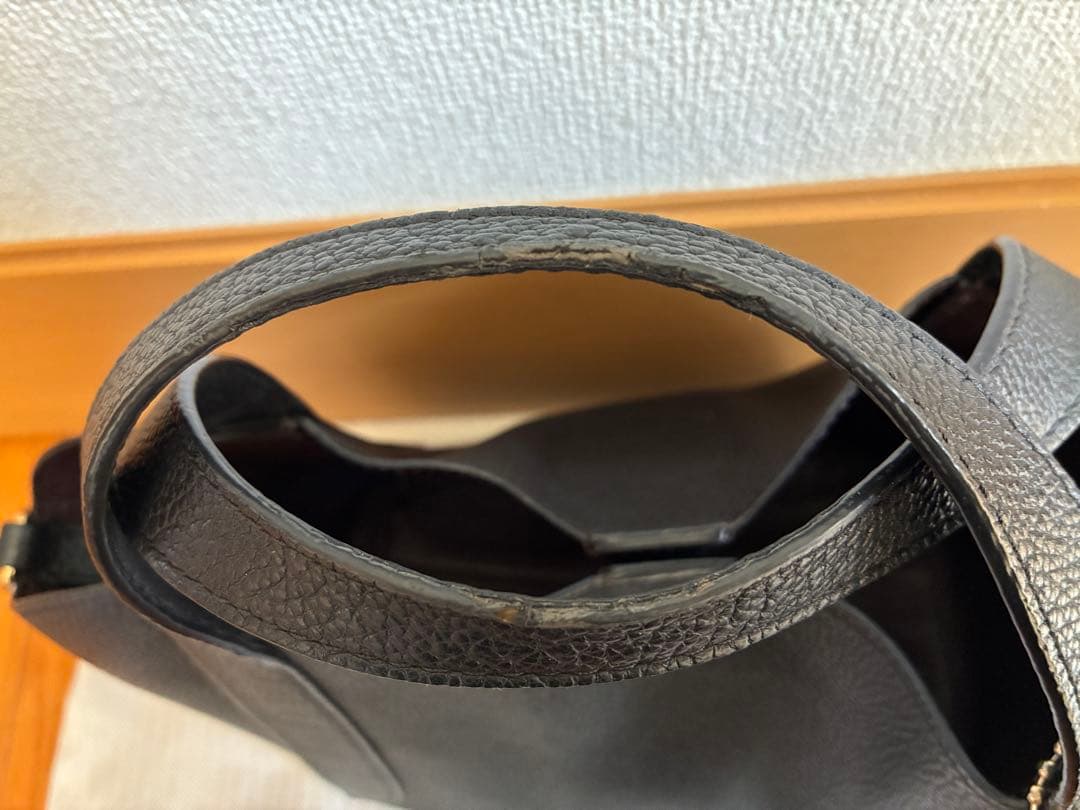 COACHコーチハドリーホーボーミニバケットショルダーバッグ　黒