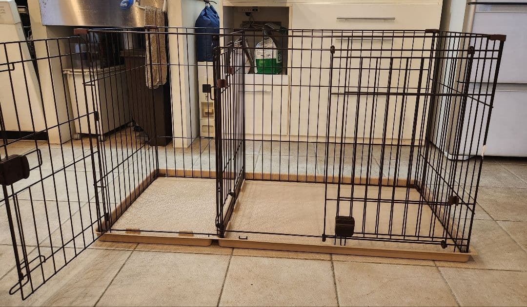 FANTA　犬・ペット用ケージ　2部屋