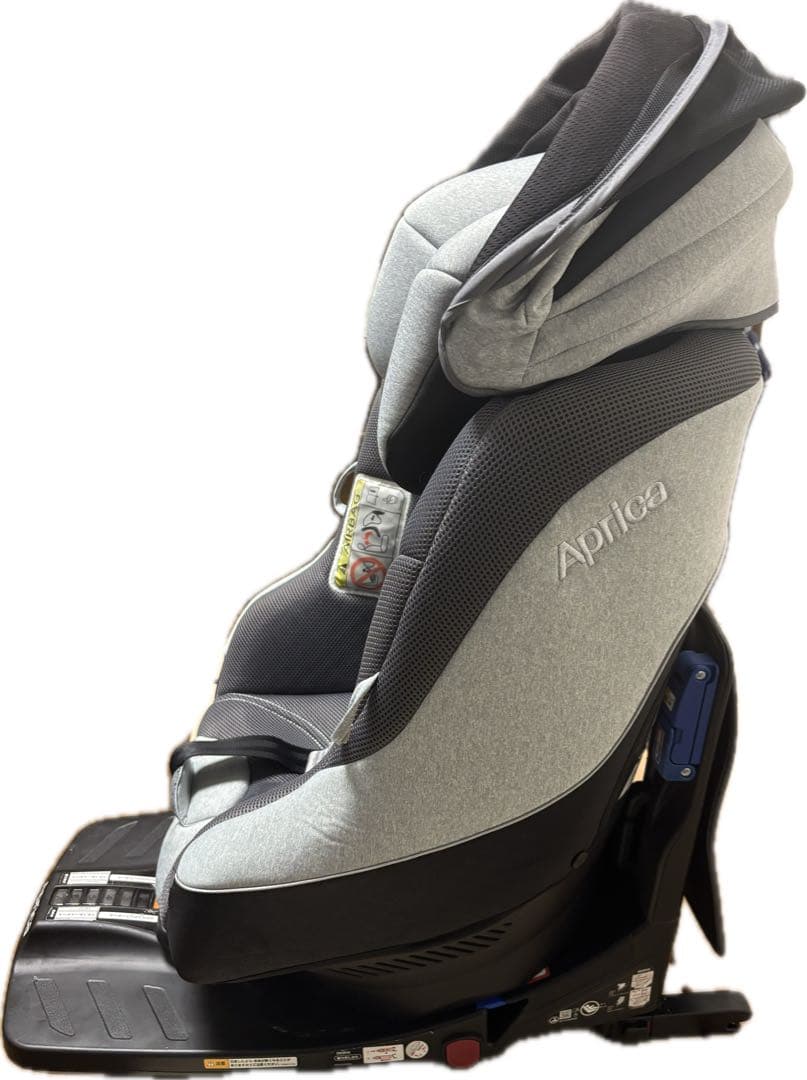 Aprica チャイルドシート クルリラ　グレー