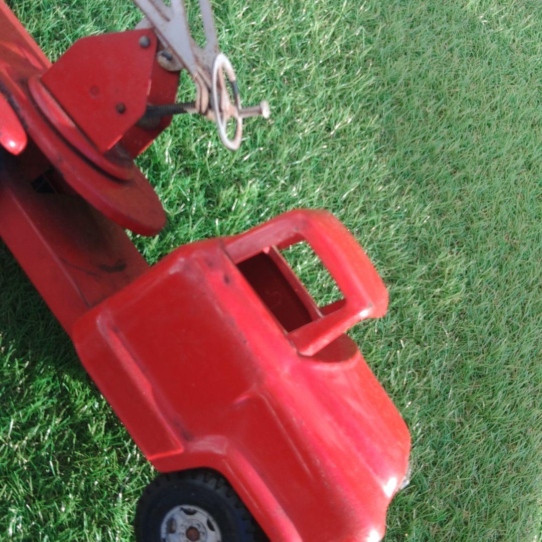 ⭕本日値下げ中‼️✴️ブリキおもちゃ❇️ブリキ 消防車 ⭐ヴィンテージ⭐USA