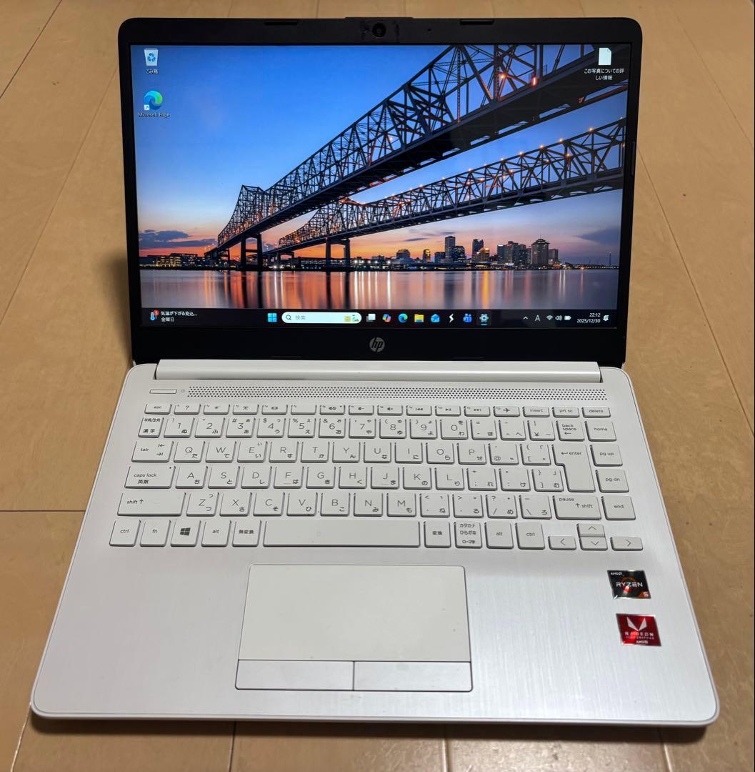 HP14s 14インチ ryzen5/16GB/ SSD256+HDD512G