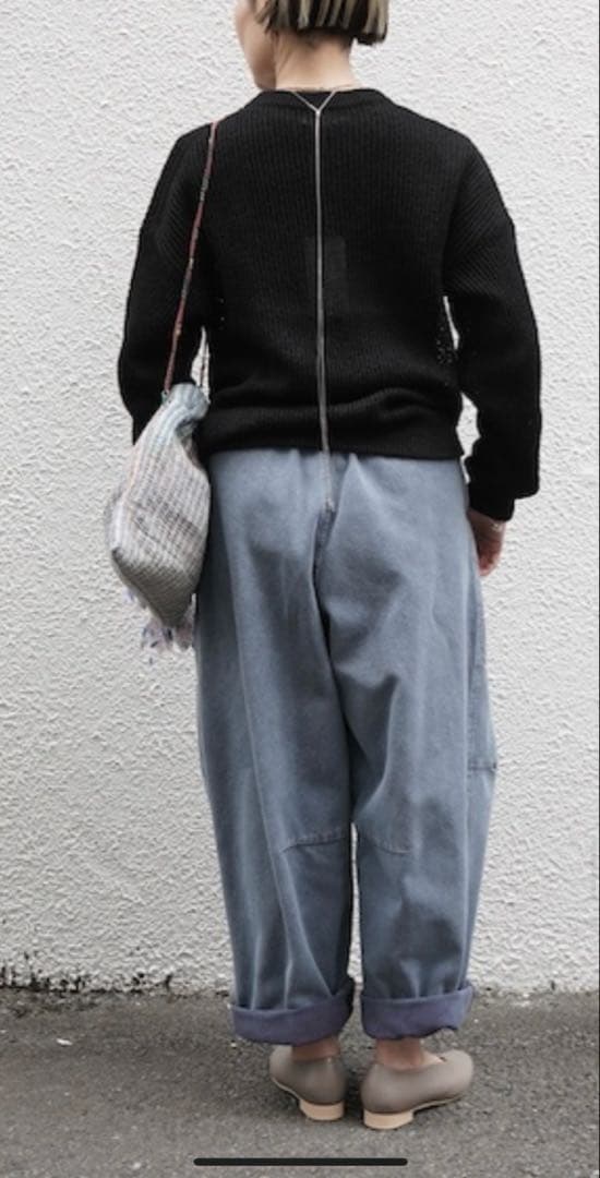 FACTORY 綿刺子織　ミリタリーポケットパンツ