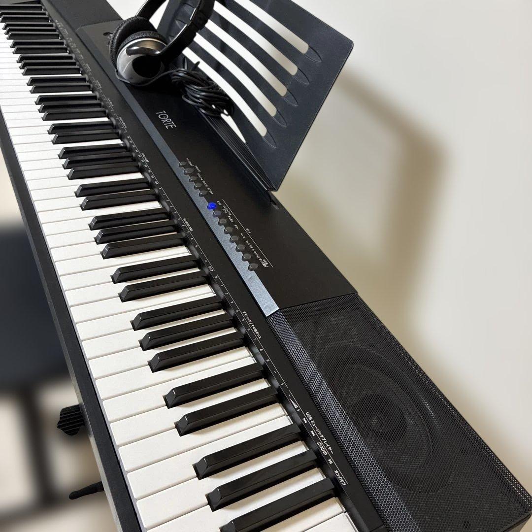 TORTE トルテ 電子ピアノ 88鍵 TDP-88 椅子 ヘッドホン