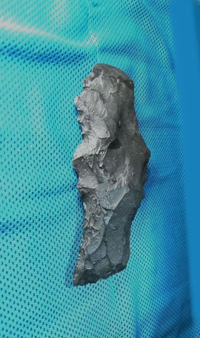 工具 石匙 スクレイパー 360 d 大型 石器 握り斧 改変模写