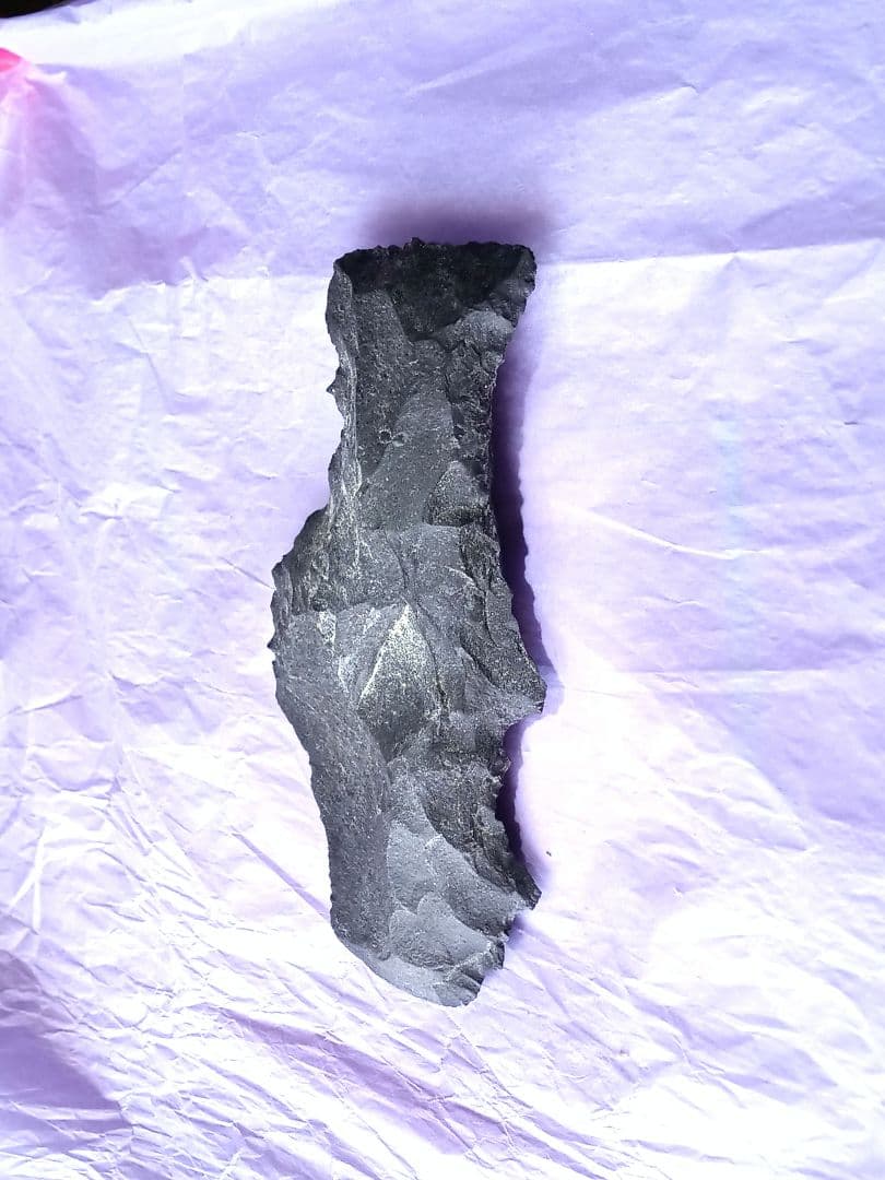 工具 石匙 スクレイパー 360 d 大型 石器 握り斧 改変模写