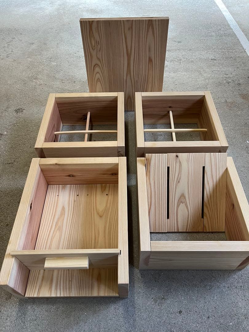 日本蜜蜂重箱式巣箱