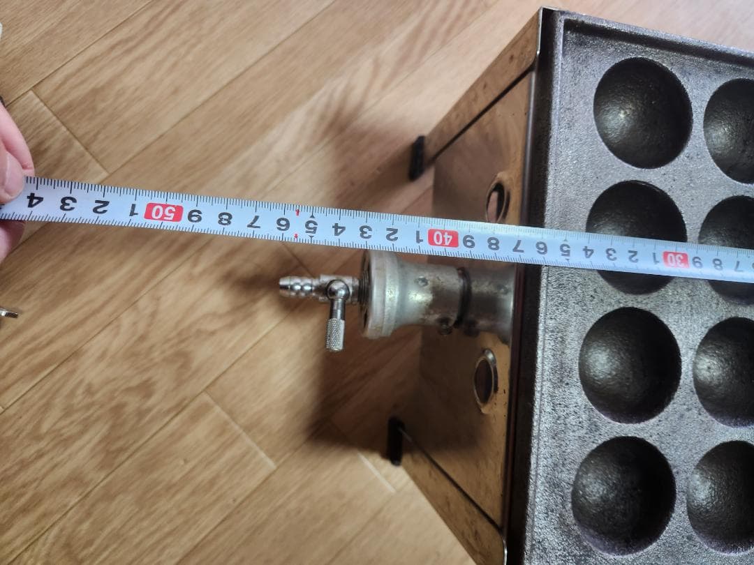 業務用　たこ焼き　鉄板　大玉　24穴 LPガス　プロパンガス