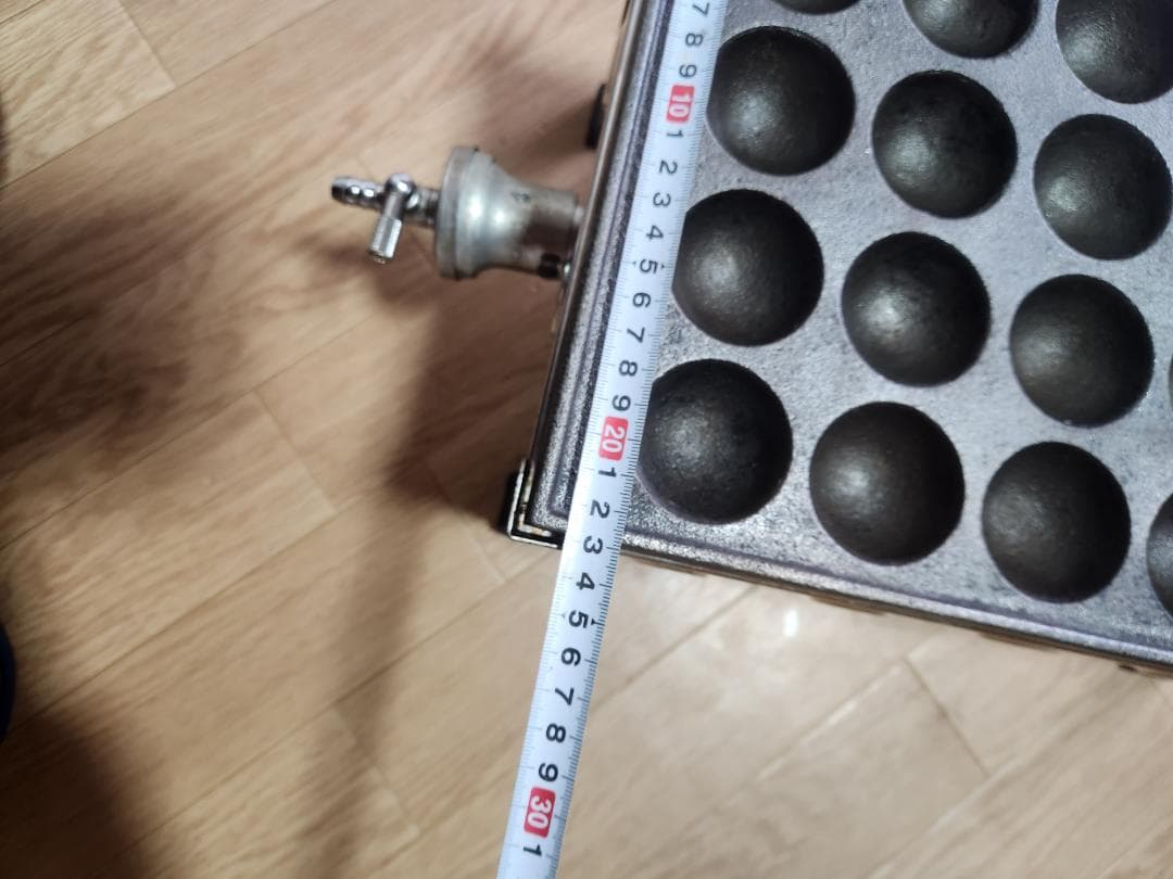 業務用　たこ焼き　鉄板　大玉　24穴 LPガス　プロパンガス