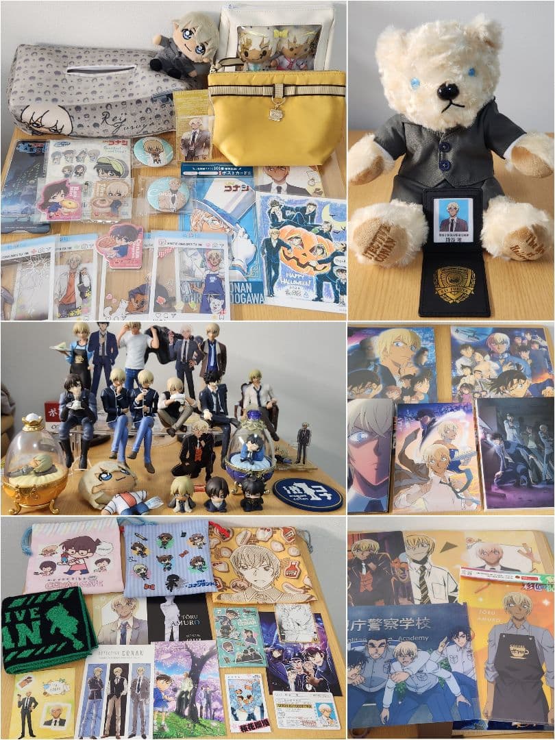 名探偵コナン 降谷 安室 バーボン松田 荻原