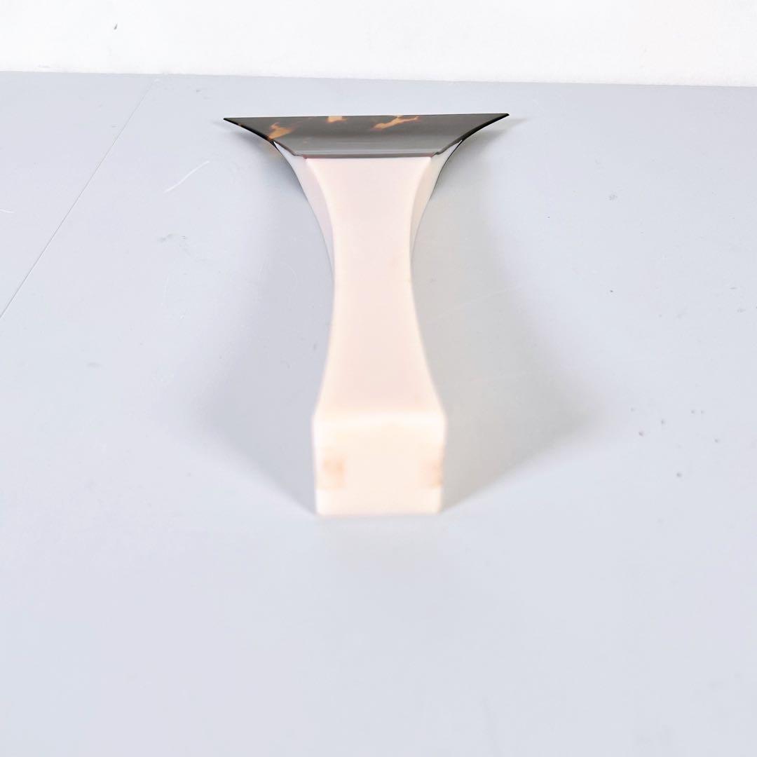 地唄三味線バチ 撥 亀甲 鼈甲 べっ甲 和楽器 鼈甲　先端欠けなし　ケース付　②