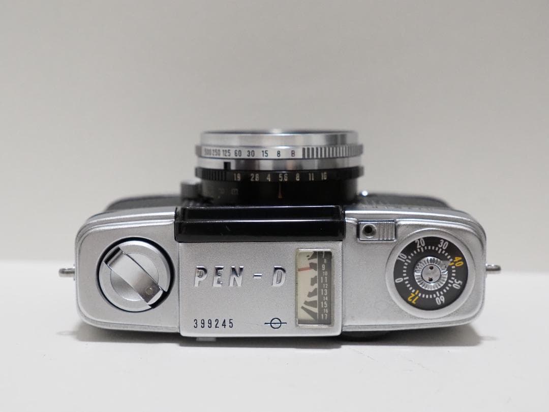 整備済 オリンパス OLYMPUS PEN-D コンパクトハーフフィルムカメラ