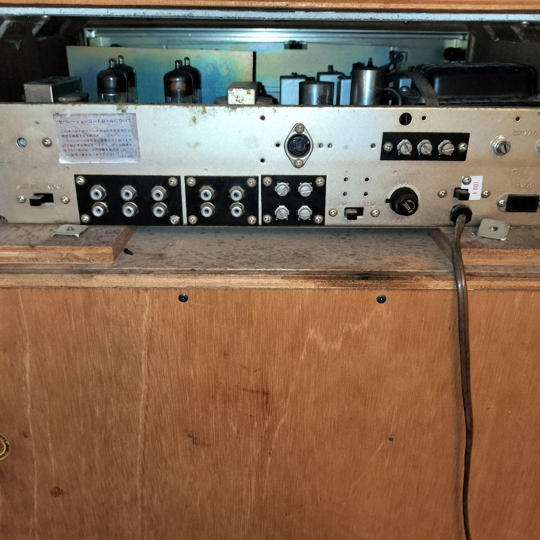 PioneerセパレートステレオS-52X レコード 真空管アンプ本体　ジャンク