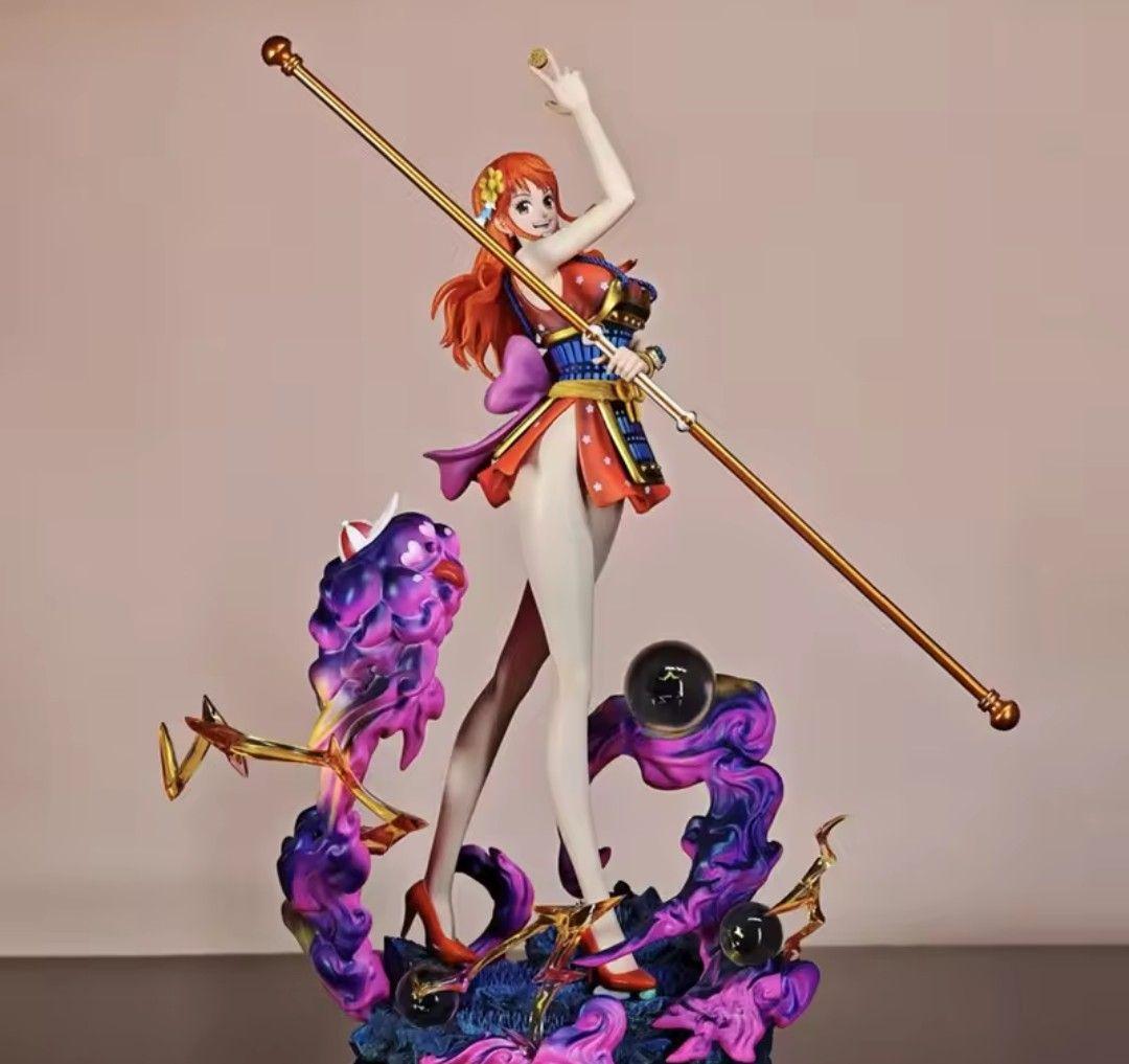 ワンピース　ナミ　鬼ヶ島Ver.　フィギュア　塗装完成品