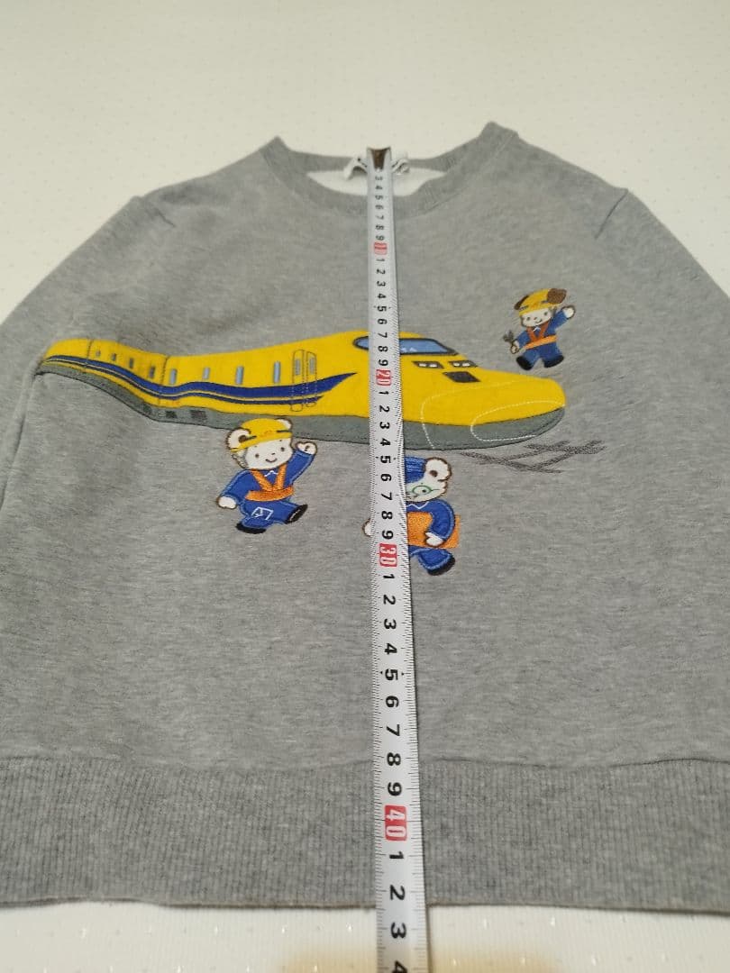 ファミリア 長袖トレーナー ドクターイエロー JR東海 新幹線 120