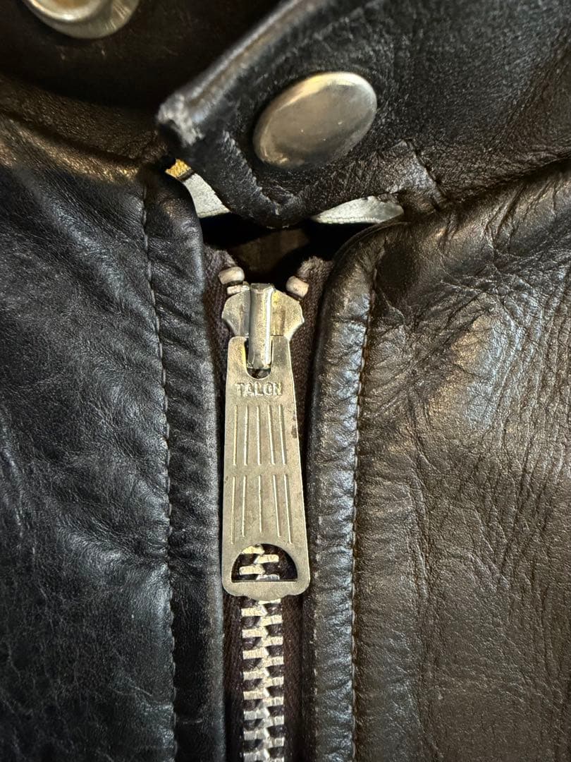 ショット 70年代 牛タグ レザージャケット シングルライダース 70s