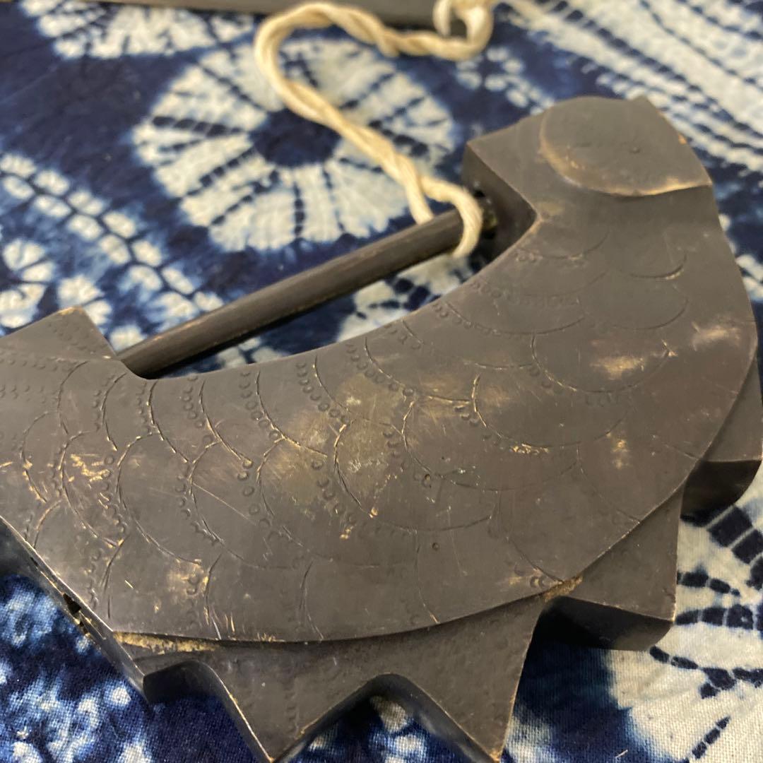 李朝　鍵　錠前　蔵