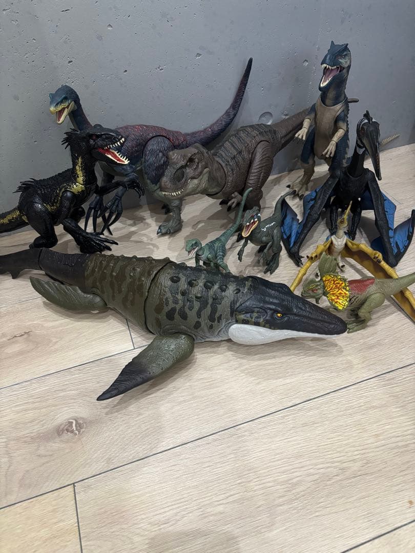 マテル ジュラシックパーク ジュラシックワールド 恐竜 フィギュア まとめ売り