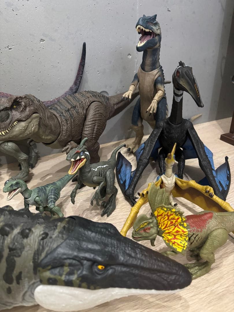 マテル ジュラシックパーク ジュラシックワールド 恐竜 フィギュア まとめ売り