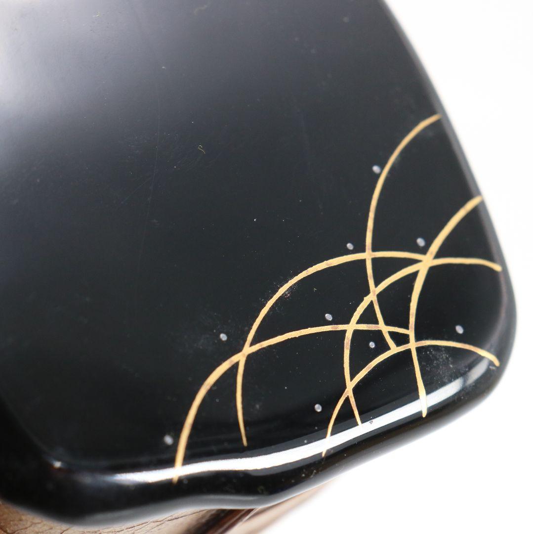 筑城筑良作 木の葉四方 薄茶器 茶道具 共箱　V926