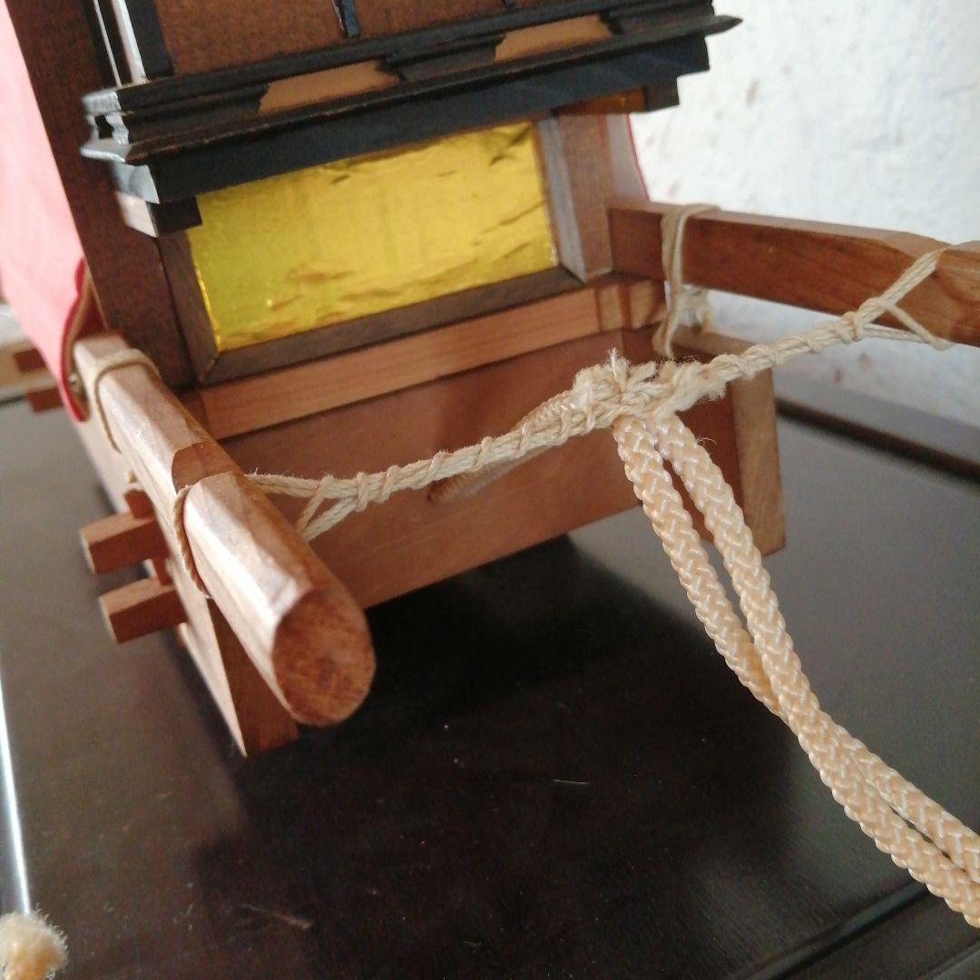 木製模型　半田山車　51cm