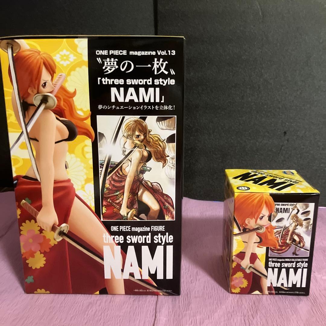 ONE PIECE ワンピース マガジン フィギュア 三刀流　ナミ 夢の一枚