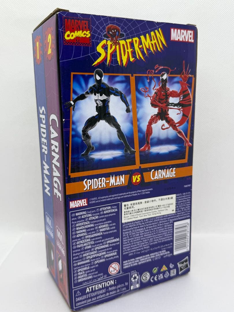 【新品未開封】MLスパイダーマン vs カーネイジ フィギュアセット