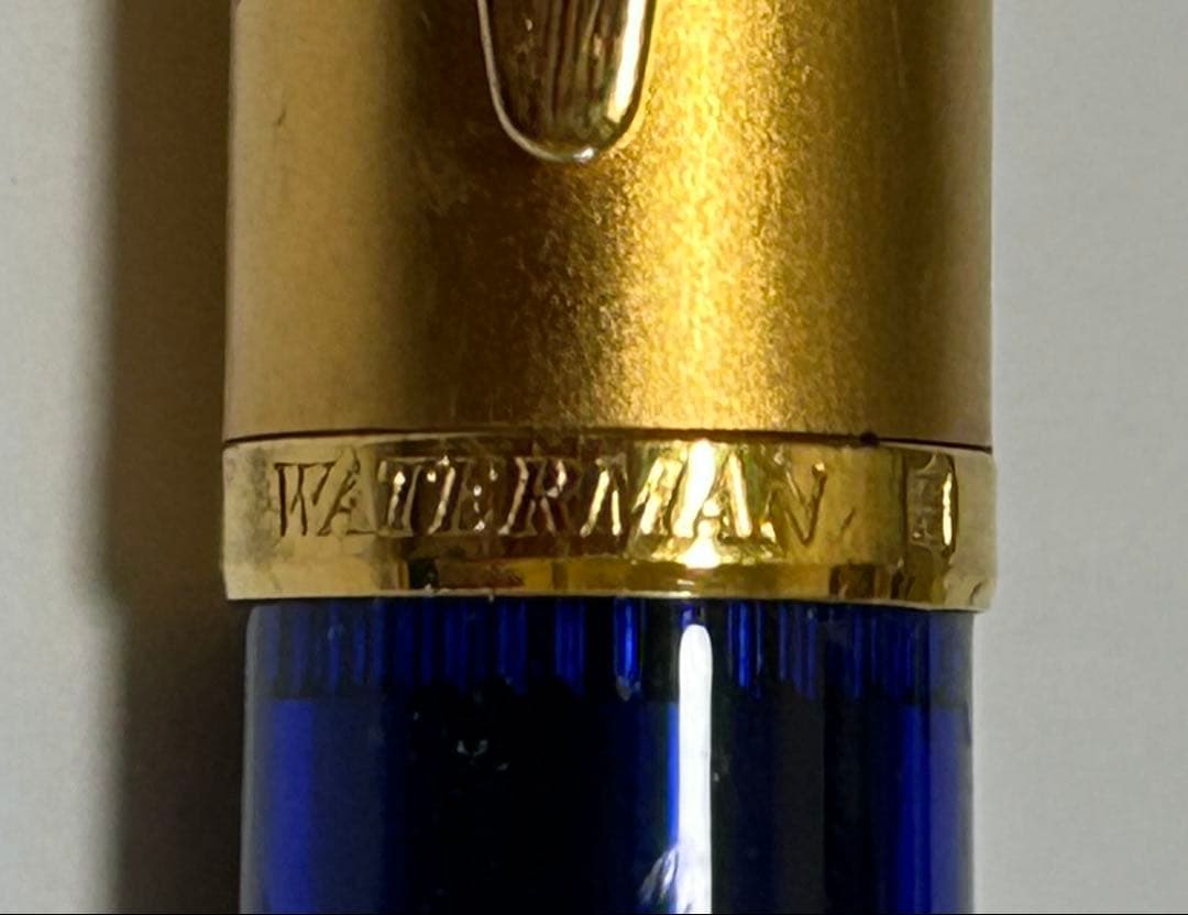 Waterman エドソン サファイアブルー ボールペン