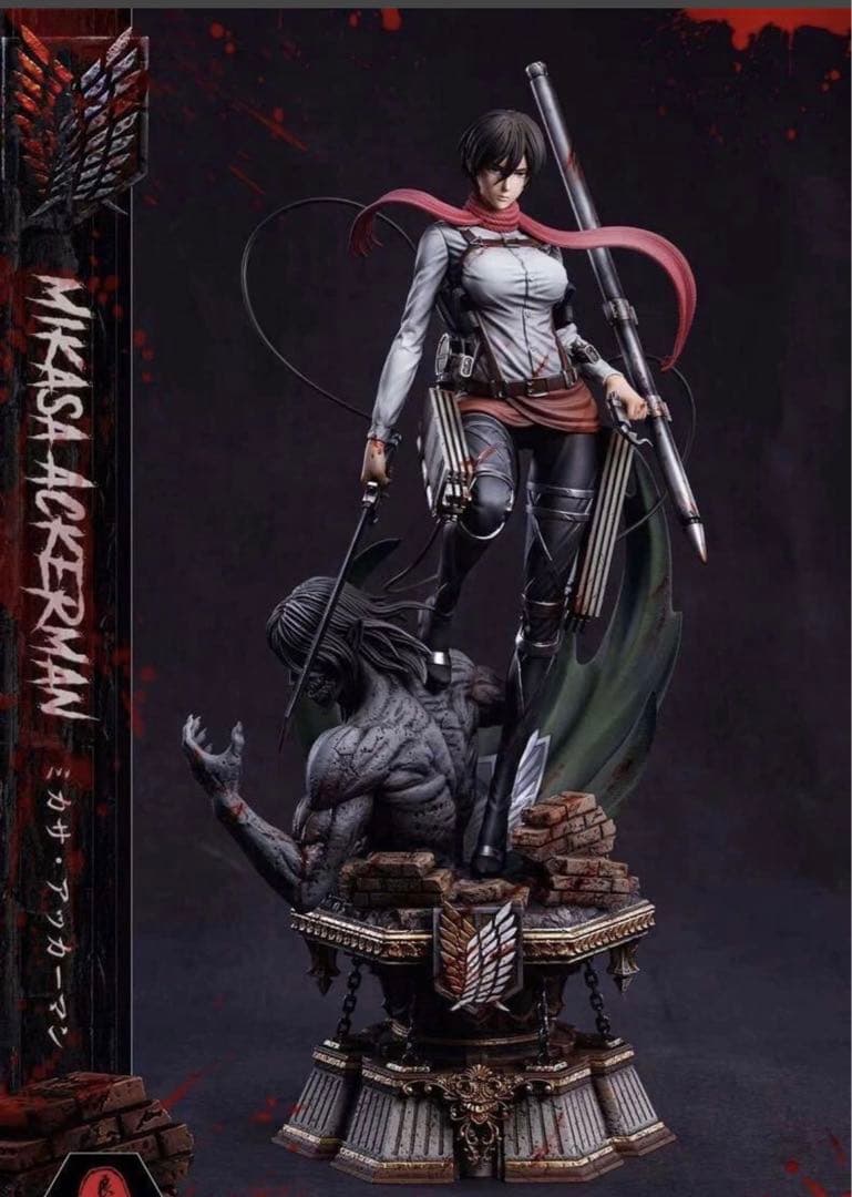 進撃の巨人　フィギュア　ミカサ・アッカーマン　ガレージキット  豪華版