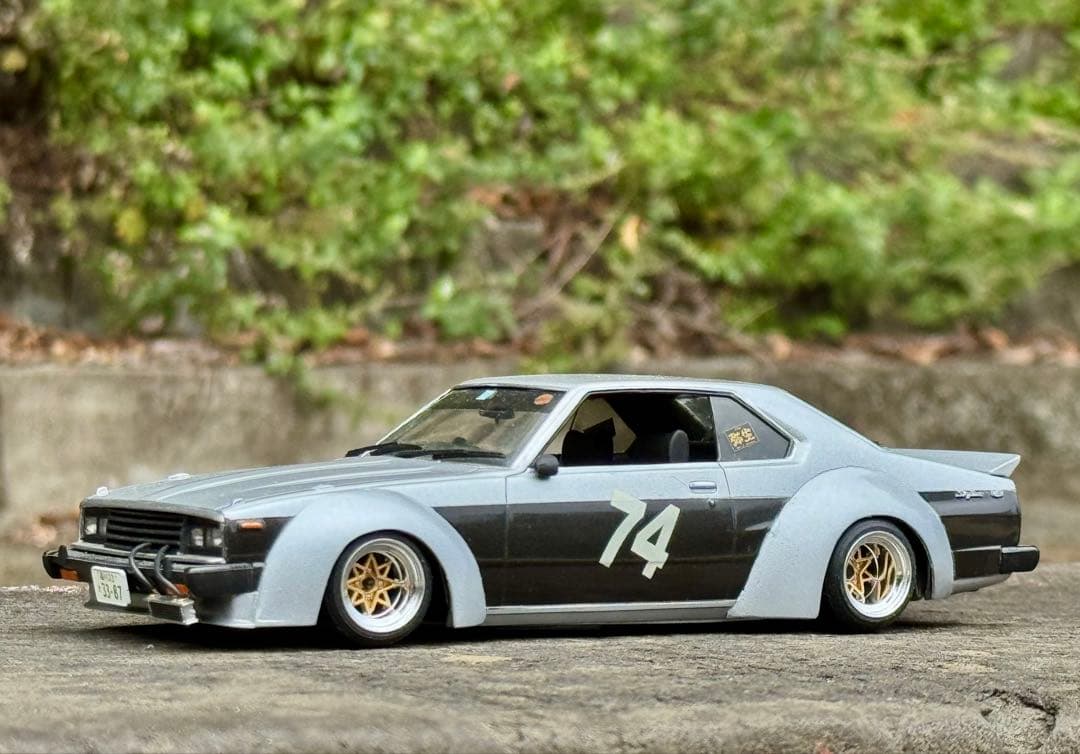 絶版完成品 東京マルイ スカイラインジャパン ワクオバスリ