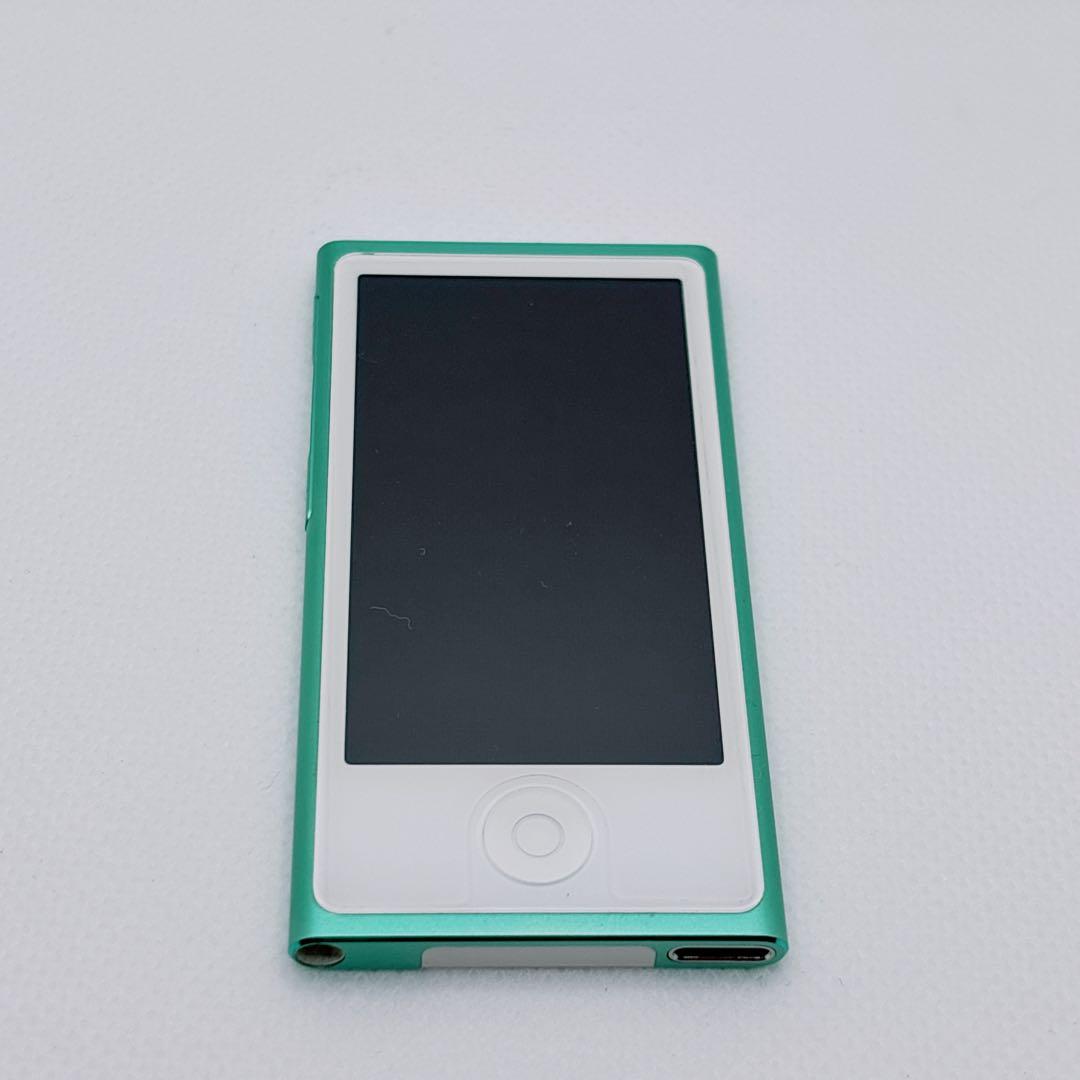 【美品】iPod nano 第7世代 16GB A1446 グリーン 希少