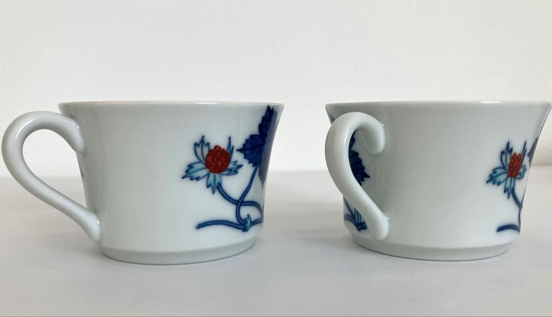 ★専用です★今泉今右衛門★2客★ 錦苺絵紅茶碗★いちご