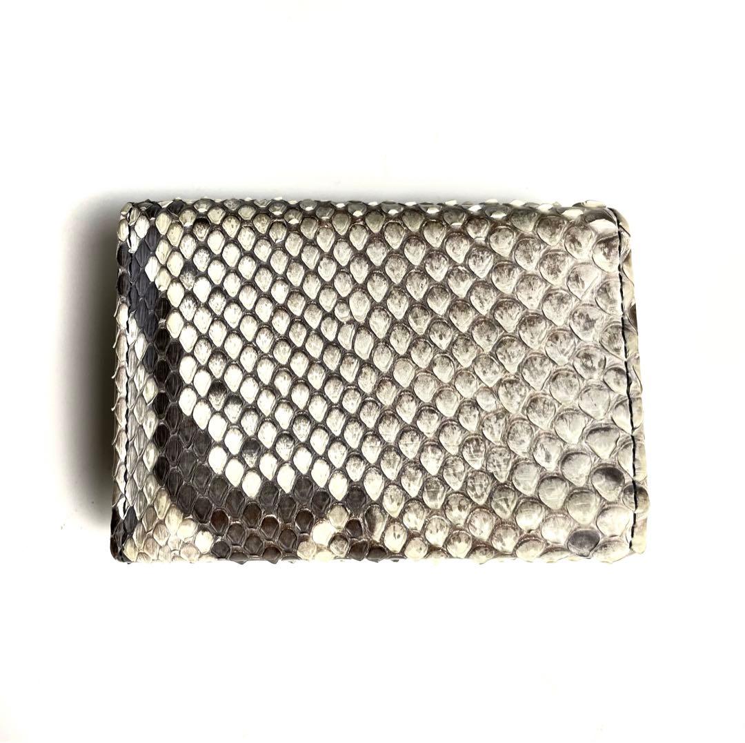 b*t様 ch!iii マイクロ ウォレット パイソン 財布 三つ折り財布 割引