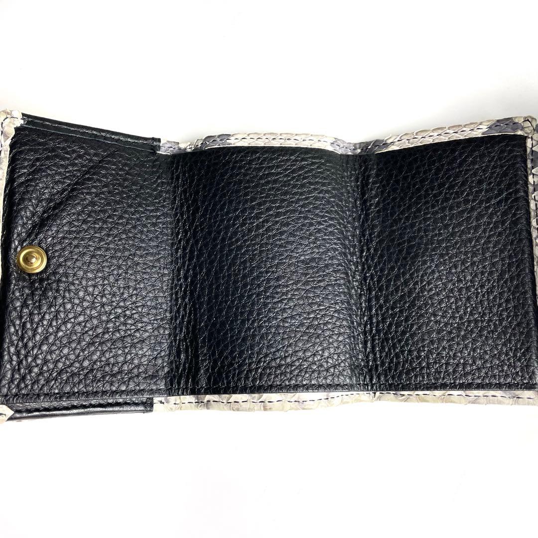 b*t様 ch!iii マイクロ ウォレット パイソン 財布 三つ折り財布 割引