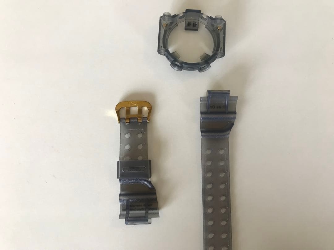 ま*も様 未使用！FROGMAN専用腕時計バンド&フレーム2本セット ！グレー＆