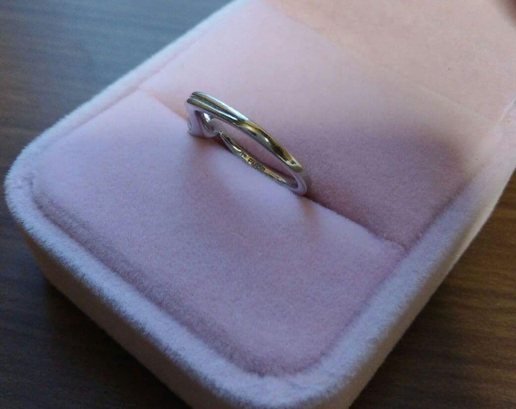 いちごさま専用４℃ プラチナ 1粒 ダイヤモンド リング 7.5号 0.156