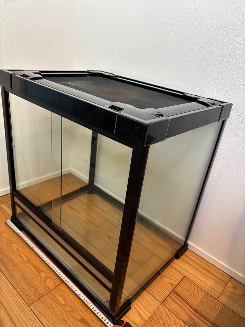 爬虫類飼育ガラスケージ 60✖️60✖️45cm 新潟