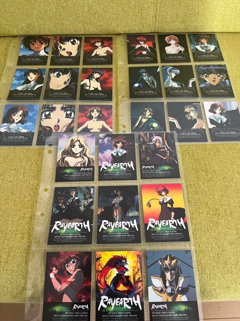 レイアースOVA版　コレクションカード　カードダス　コンプ　90枚