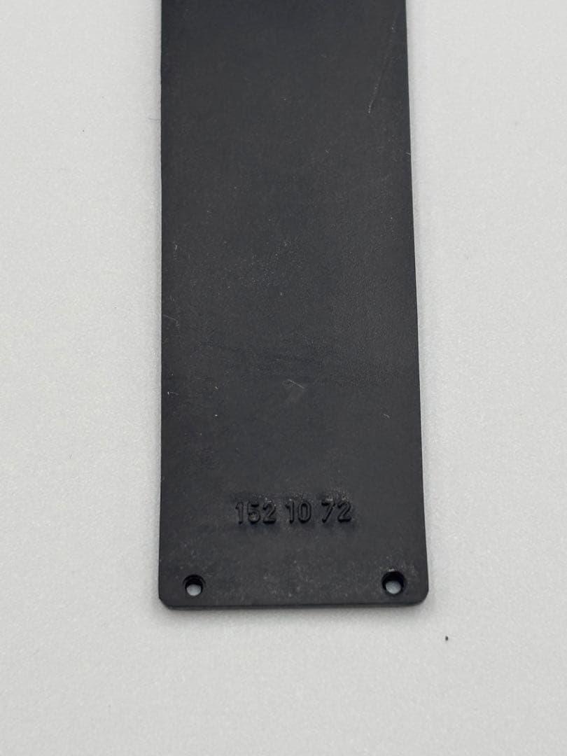 ウブロ　ブラックラバーベルト ステンレスバックル