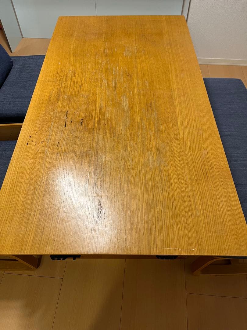 無印良品 木製ダイニングテーブルと椅子セット 大阪 堺市発 手渡し引越し新生活に