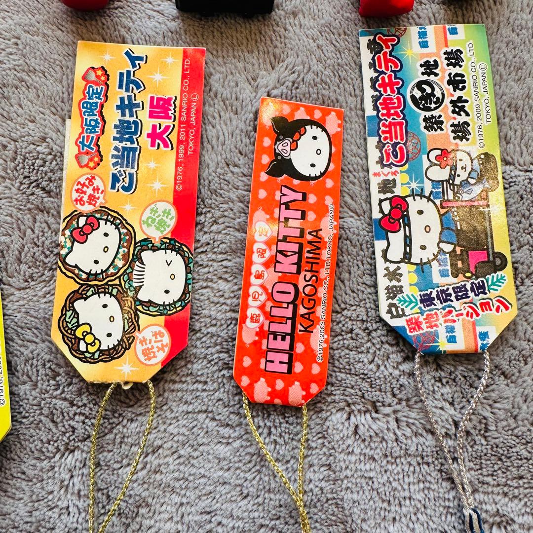 ご当地キティ　根付けストラップ　シャープペンシル　まとめ売り　26点セット