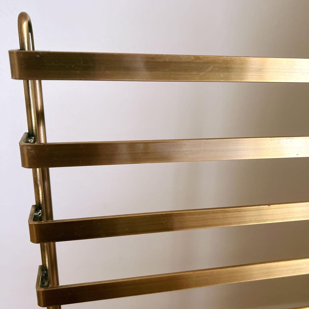 【お得❗️美品】アクセサリーパネルラック アンティークゴールド