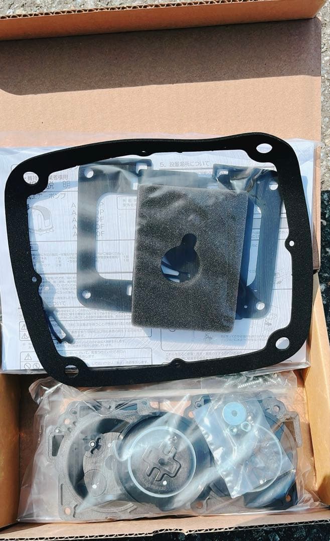 浄化槽ブロワー　安永　AP-80F 部品交換済み