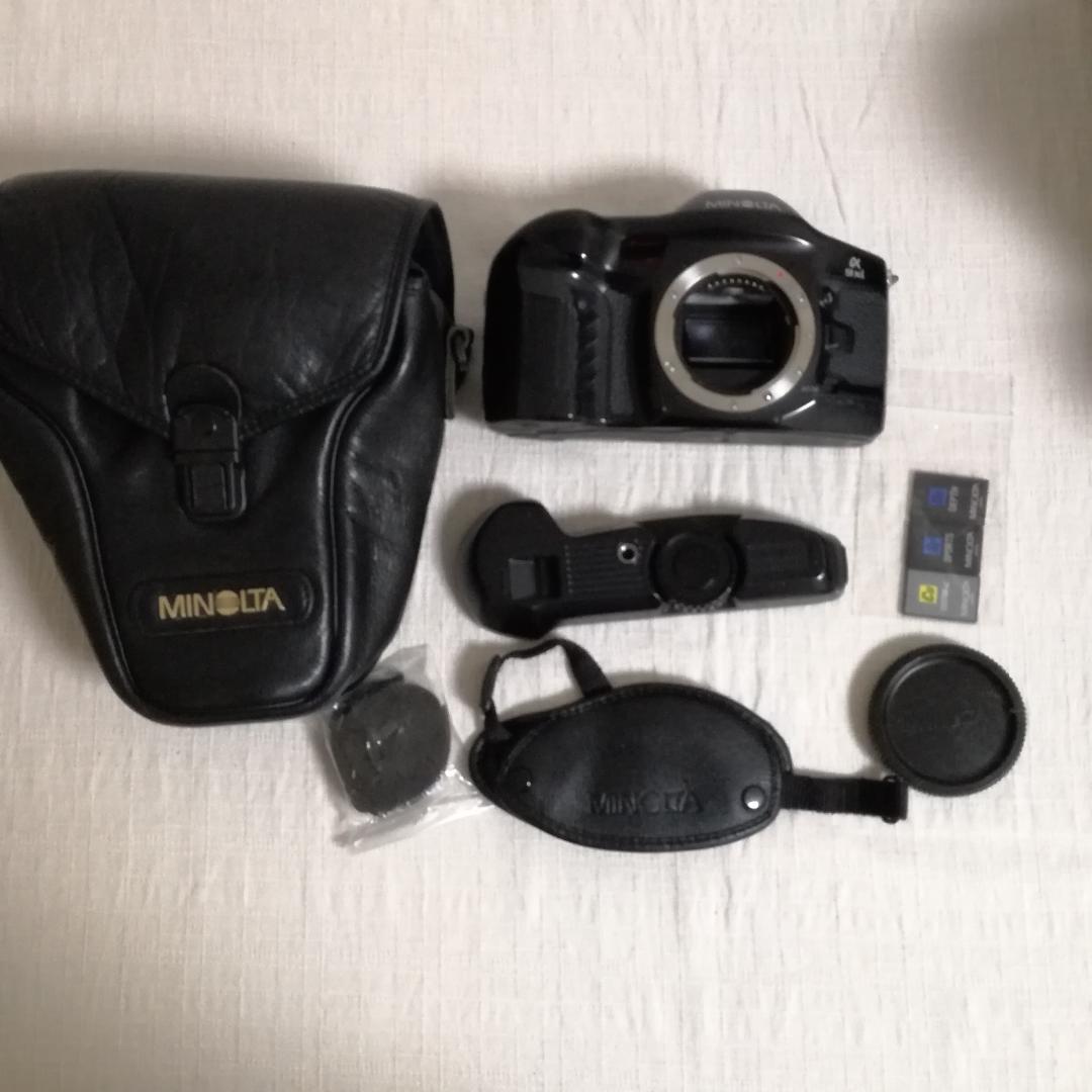 ミノルタ　minolta α9xi　3レンズ　フラッシュ　一眼レフセット