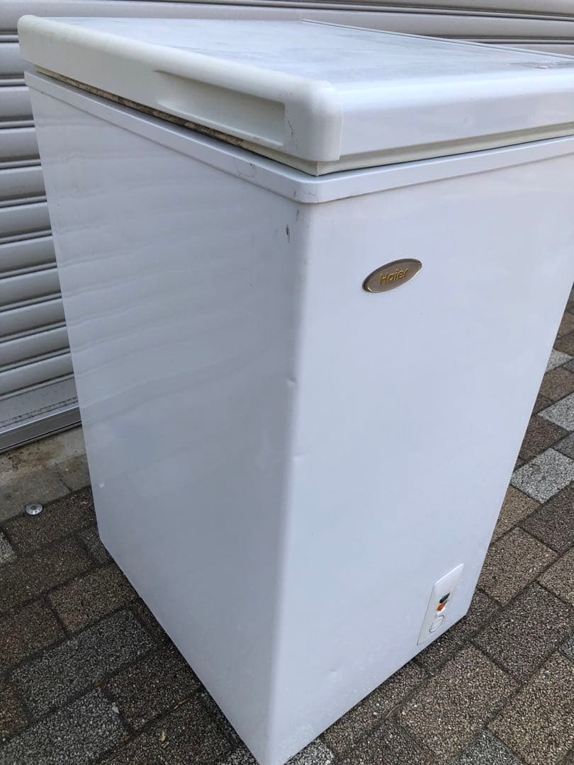 ハイアール　冷凍庫　上開き式