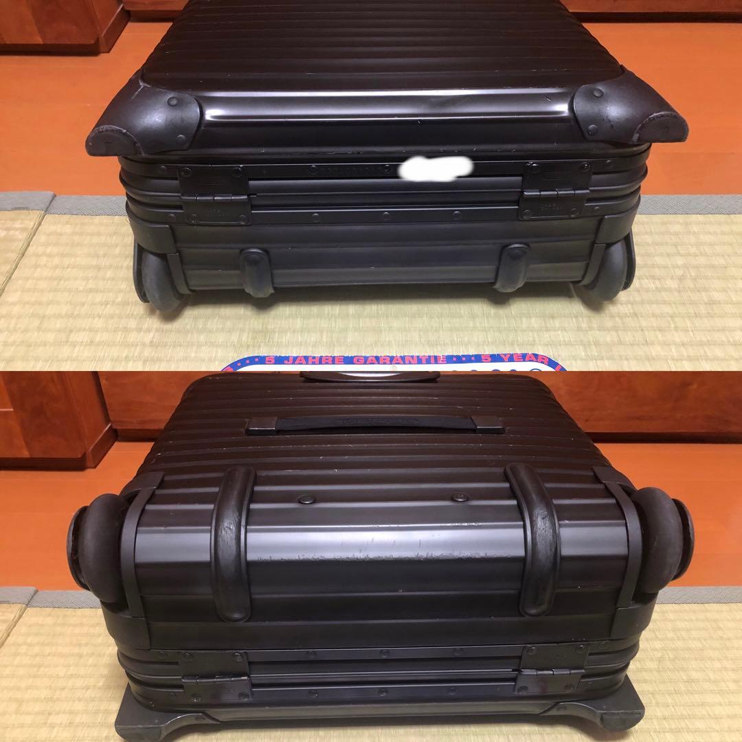☆美品☆激レア☆RIMOWA リモワ　ステルス　ビジネストロリー2輪　28L